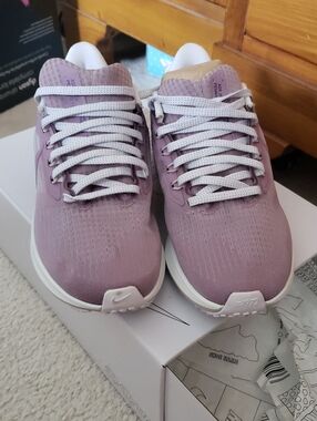 Womens NIKE Lilac Athletic Sneakers - Lightweight Comfort